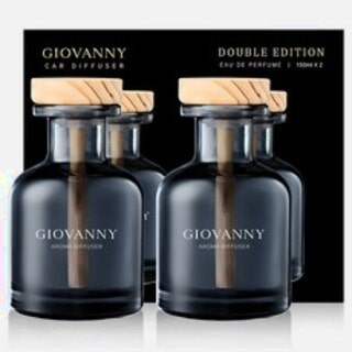  지오바니 차량용 방향제 블랙체리 150ml - 강력한 은은함 오래가는 첫인상