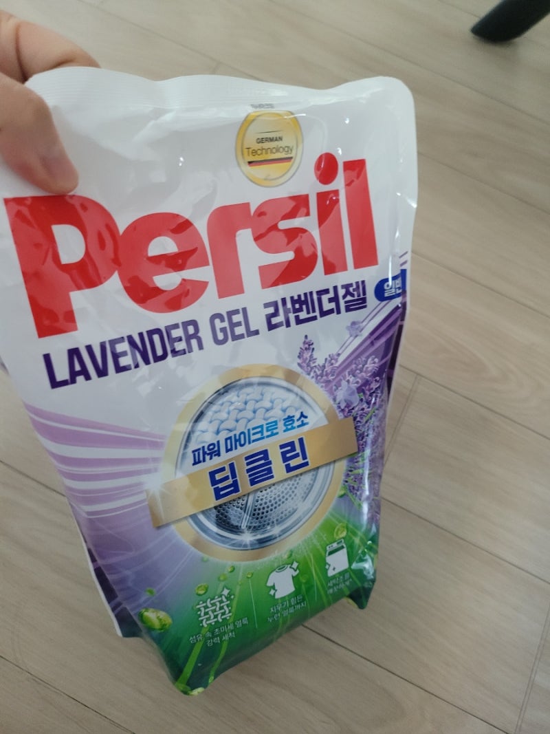 (내돈내산) 퍼실 딥클린 초미세세탁 라벤더젤 맥스 일반용 액체세제 리필, 1.8L