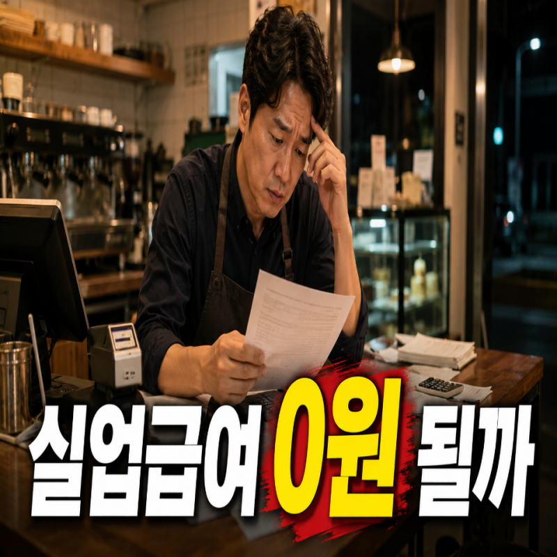 자영업자 고용보험, 보험료 미납하면 실업급여 0원 될까? 그 이유가 궁금해