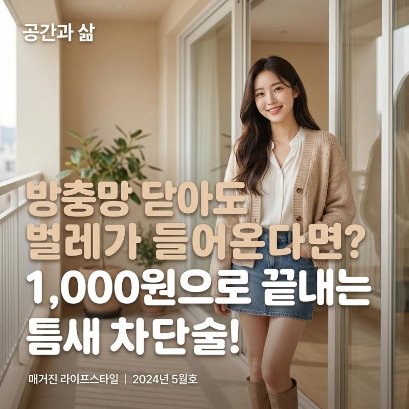 방충망 틈새막이 제품으로 25평 아파트 벌레 완벽 차단! 붙이기만 하면 끝나는 셀프 시공 해....
