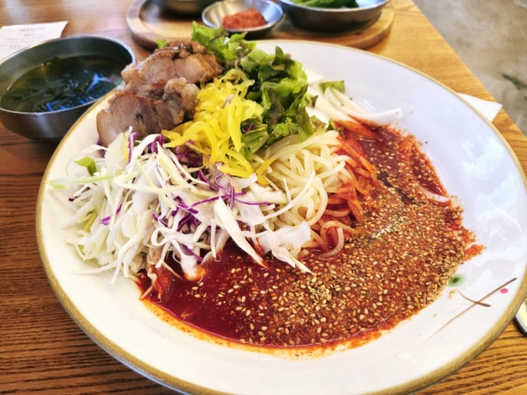  울산 병영 맛집 사발생국수, 오랜 단골이 추천하는 매콤새콤 고기비빔국수 솔직후기
