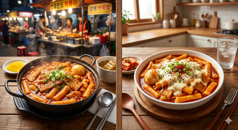 부산 떡복이 레시피,맛있는 재료선택