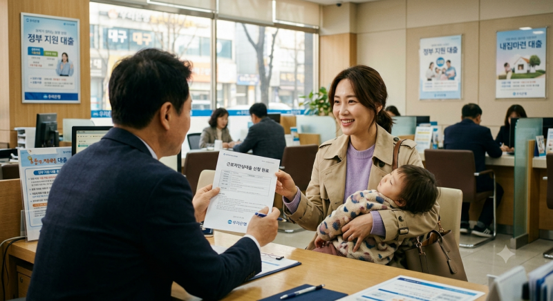 근로자안심대출이 오늘까지래요 ! 얼른 서두르셔야죠!