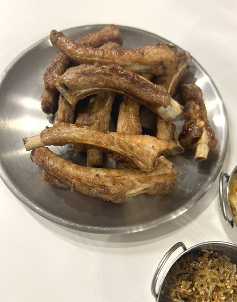돼지등갈비요리 고기반찬 에어프라이어 소금등갈비구이 레시피