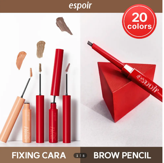  [NEW COLOR] 에스쁘아 더브로우 통합 (밸런스 펜슬 / 컬러 픽싱 카라) 20 Colors