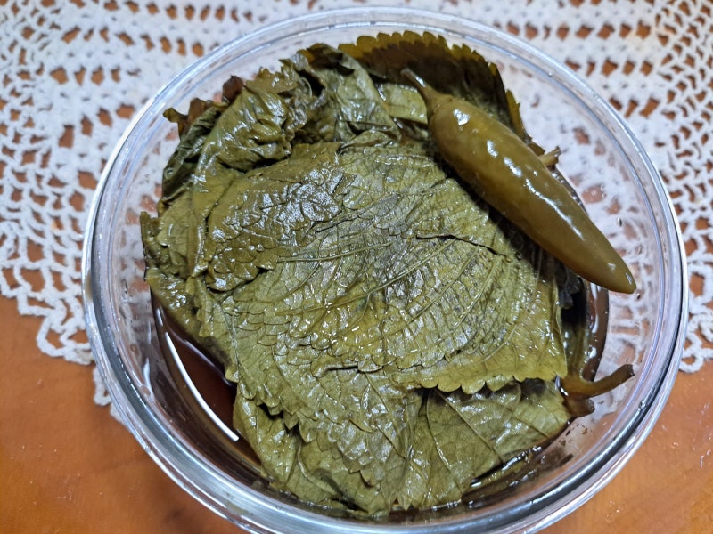 일년 먹는 깻잎장아찌 레시피 간장장아찌 담그는법