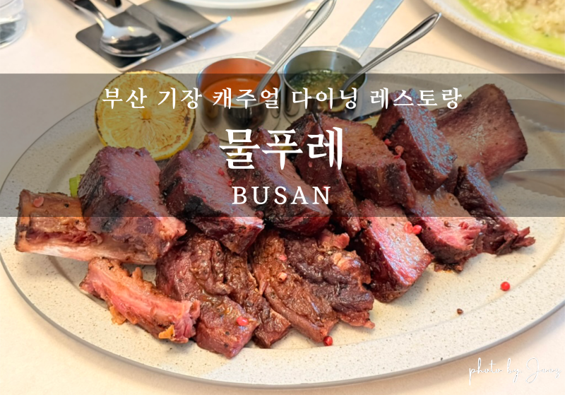[기장] 레스토랑 맛집 물푸레, 부산 데이트 상견례 가족모임 식당으로 딱인 이유 ??? (메뉴·룸....