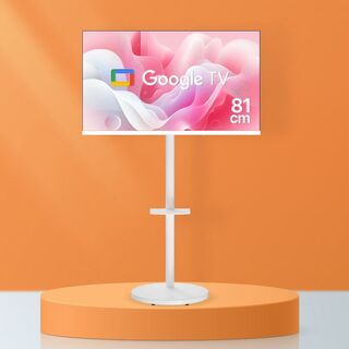  구글 81cm(32인치) 화이트 삼탠바이미세트 스마트 무빙라이프TV - 이동 가능한 1등급 스마트TV
