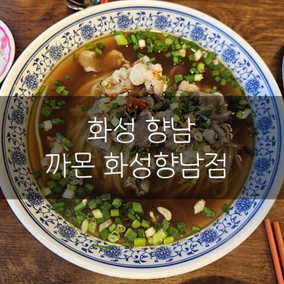 화성 향남 맛집 | 베트남 쌀국수부터 볶음밥까지 가성비 좋은 까몬 향남점심 추천