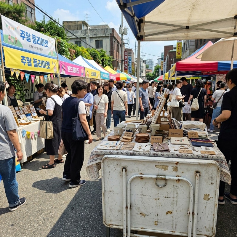 접이식 간이 테이블 버리는법 결국 이 방법으로 해결했어요