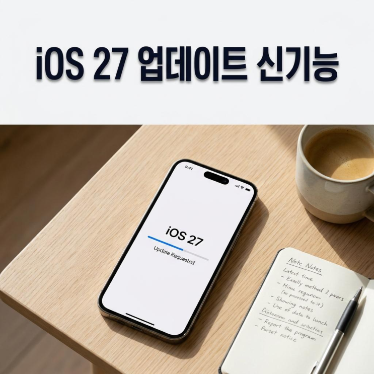  iOS27 업데이트 사양 시리 AI 대화 기록 삭제 신기능 탑재
