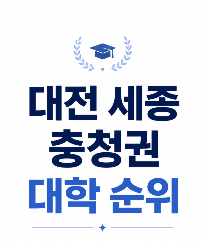 대전 세종 충청권 대학 순위, 충청권 학생들의 현실 선택지
