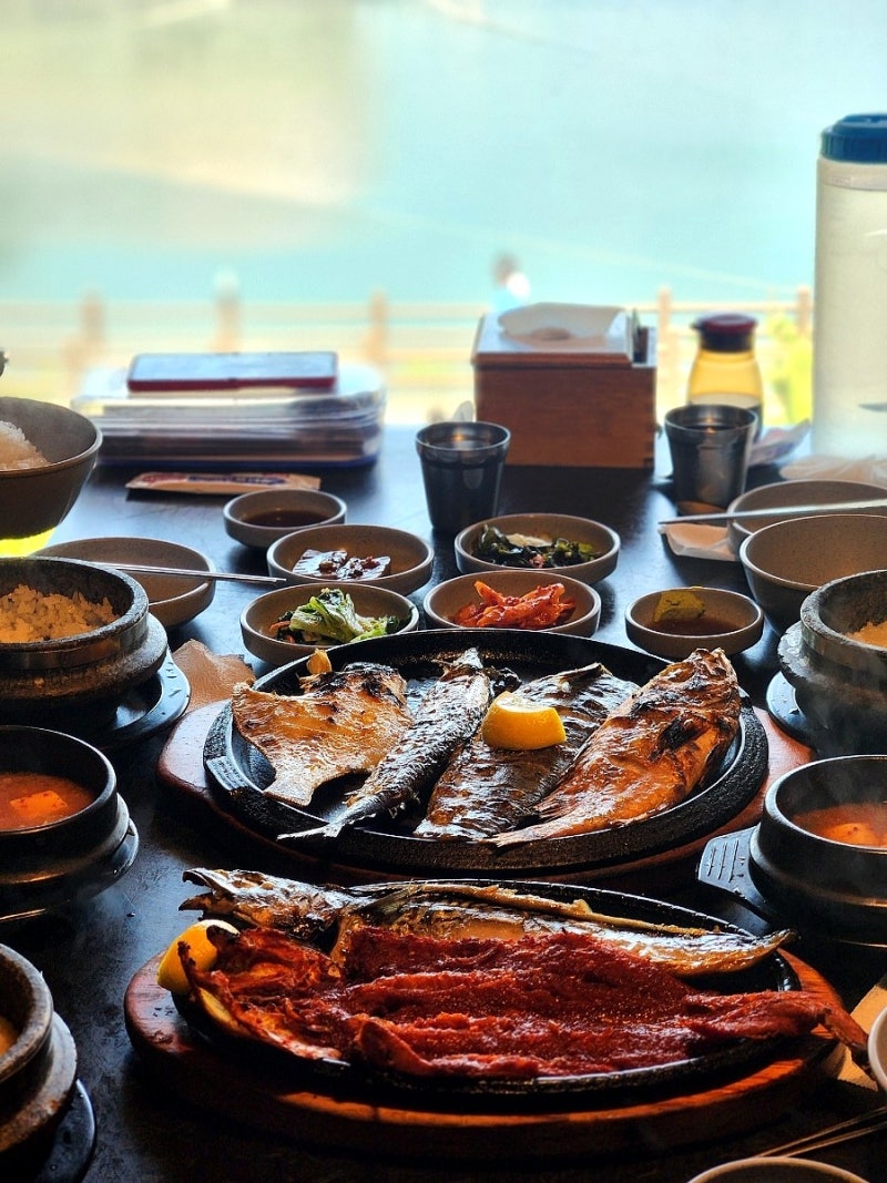 [포천] 고모리 저수지뷰 생선구이 맛집-) 어부촌