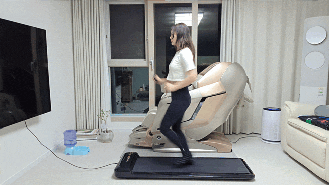 나혼자산다 츠키 런닝머신, 킹스미스 접이식 워킹패드 C2 눈바디 성공 후기!