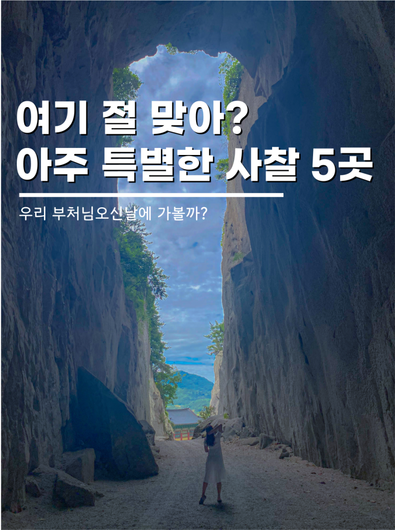 여기 한국 맞아? 전국 유명한 절 사찰 가볼만한곳 5