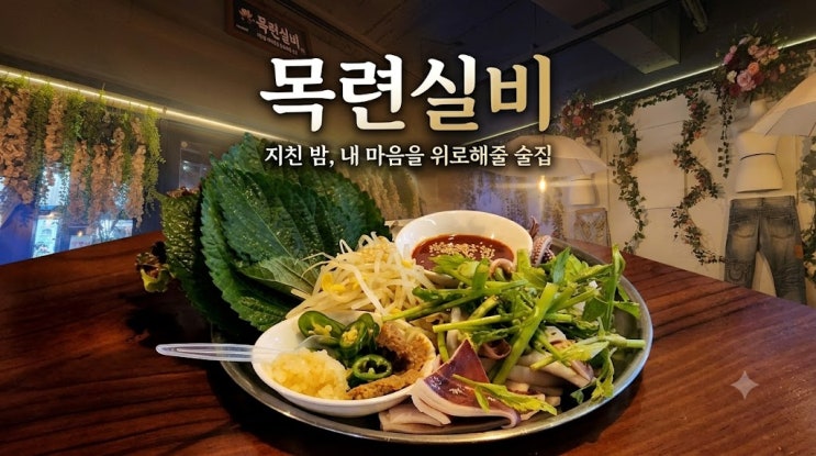  기장 감성 술집 목련실비｜분위기 좋은 기장 안주 맛집 투어 후기