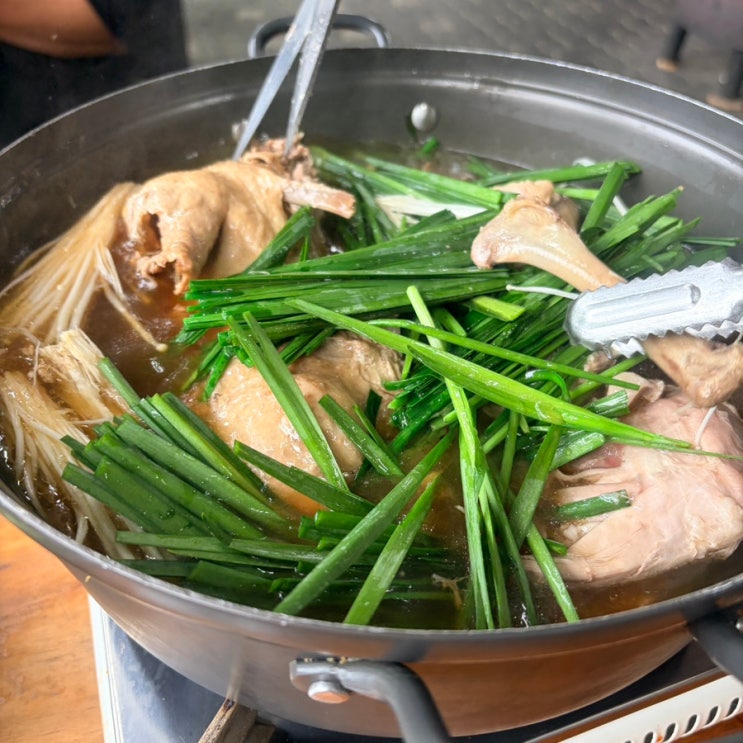  수락산맛집 / 몸보신 제대로 할 수 있는 황칠오리백숙 [ 명가오리숯불구이 ]