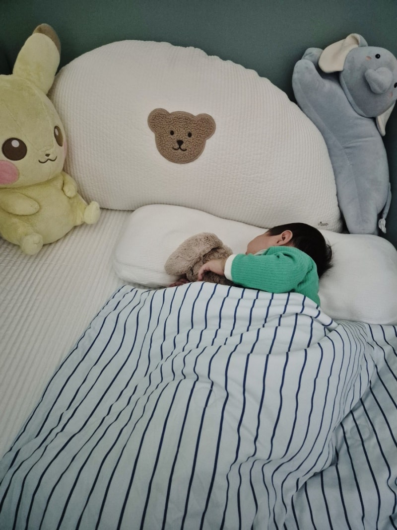 내돈내산 마이리틀데이지 아기침대 냉감 듀라론 미라클 패드 후기