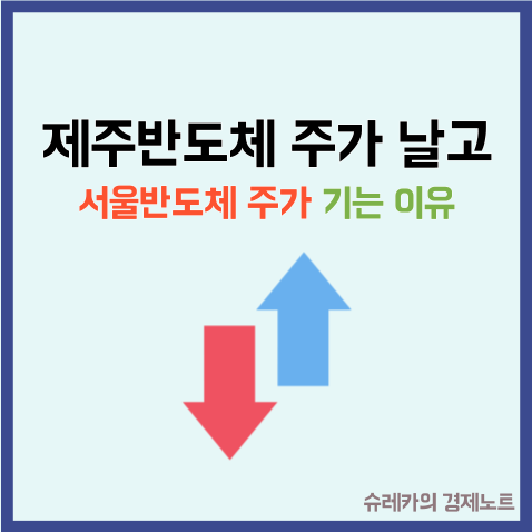  제주반도체 주가는 날고 서울반도체 주가는 기는 진짜 이유