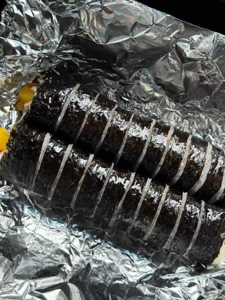  광진구 자양동 맛집 : 이모네김밥 속이 알찬 참치김밥 포장 내돈내산 후기