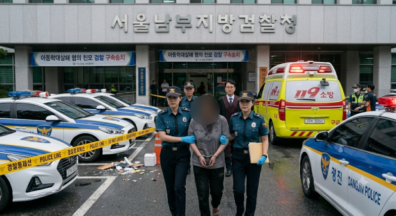 [서울 양천] 모텔 객실서 출산 후 신생아 숨지게 한 20대 친모, 아동학대살해 혐의로 구속 송....