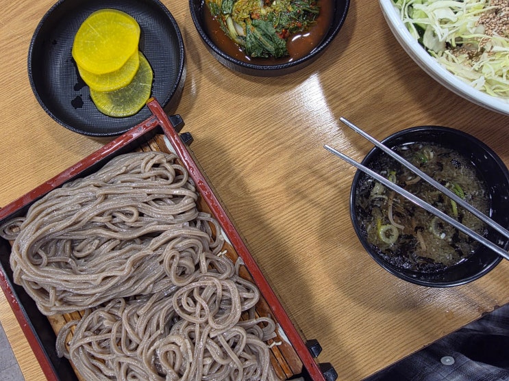  다시 방문한 냉메밀 맛집 광화문미진(미쉐린 빕구르망)