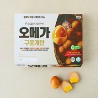  가농 오메가 구운란 1+등급란으로 만든 간편 단백질 - 20구