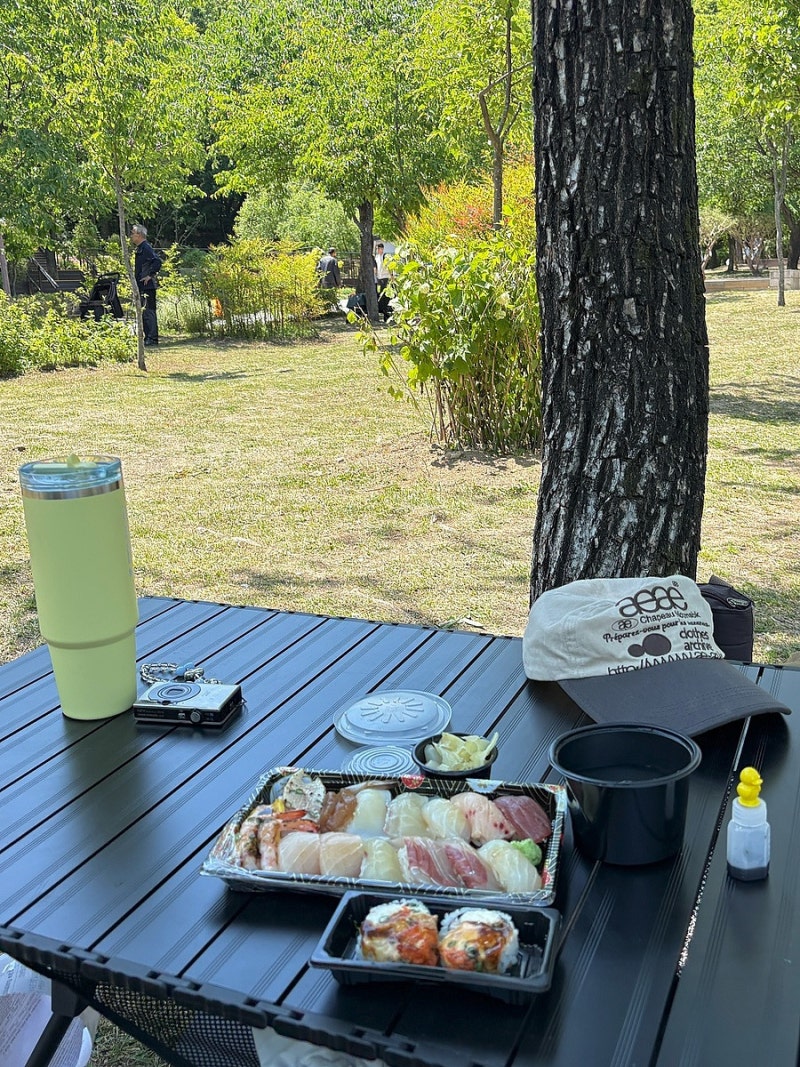 남편이랑 북서울꿈의숲 피크닉 | 주차 요금, 배달맛집 TIP
