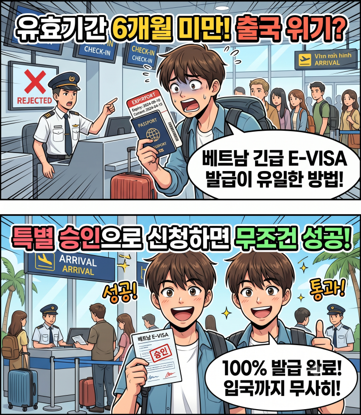  베트남 여권 유효기간 6개월: 지금 당장 이렇게 하면 체크인 & 입국까지 프리 패스