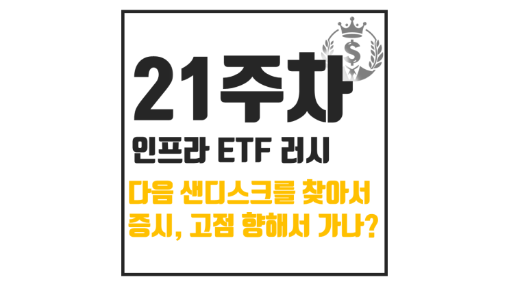  AI 인프라 ETF 러시, 넥스트 샌디스크를 찾는 시장을 보며