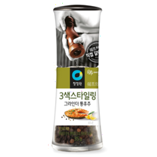  청정원 3색스타일링 그라인더 통후추 - 요리 품격을 올리는 후추