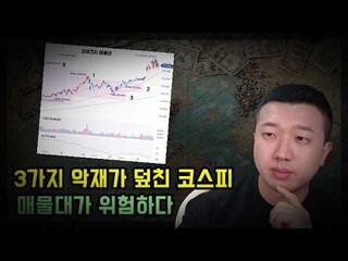  3가지 악재가 덮친 코스피, 외인 매도를 이겨낼 수 있을까?