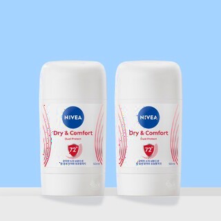  니베아 데오드란트 스틱 드라이 앤 콤포트 50ml 2개 - 자신감 있는 하루를 위한 케어