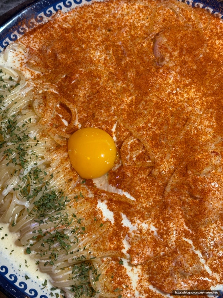  이태리회관 마르게리따 피자 백석역 맛집 게살 크림파스타