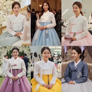  은가비한복 베스트37종 결혼식 여자 하객 혼주 대여 후기