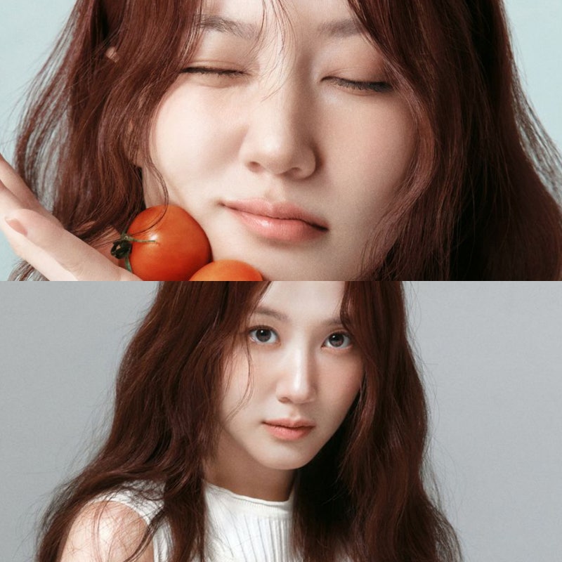 Park Eun-bin Escapes Black Hair? Reddish Brown Dye Turns Her Into a Life Pictorial