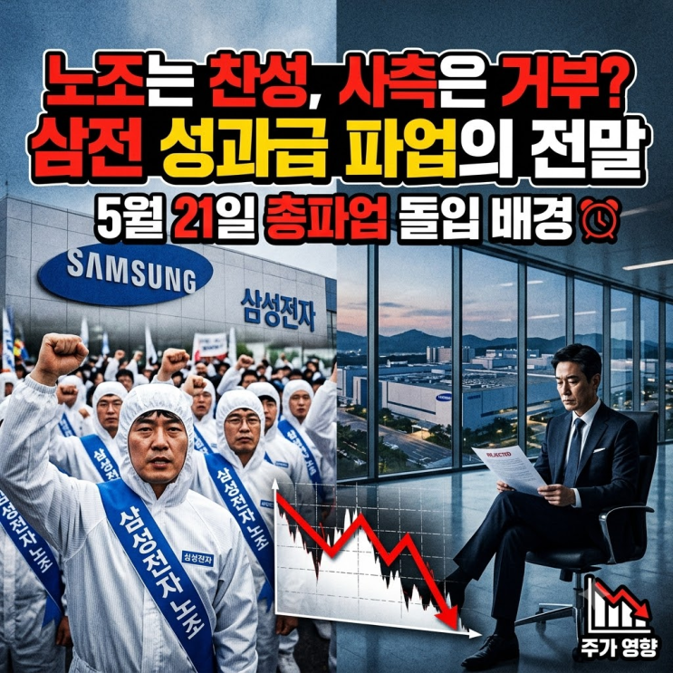  삼성전자 총파업 결국 돌입 사측 거부로 결렬된 진짜 이유와 주가 영향 정리