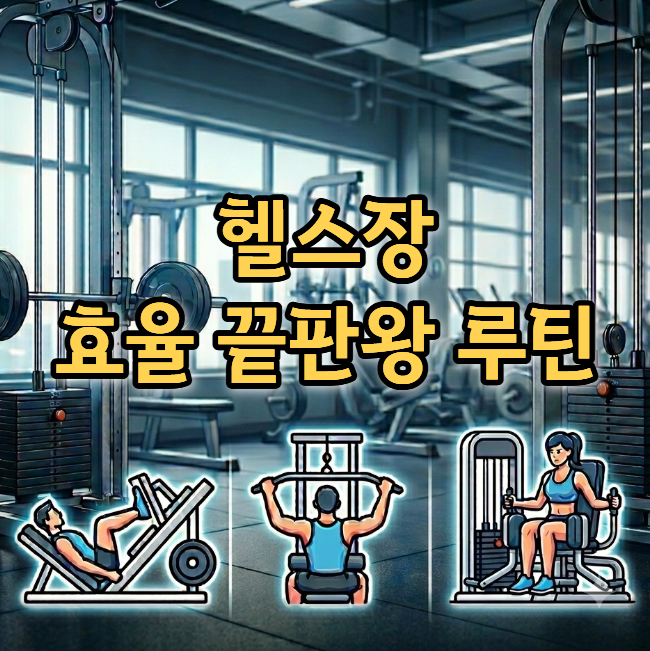  운동할 시간이 없다고요? 딱 3가지만 하세요(헬스 루틴)