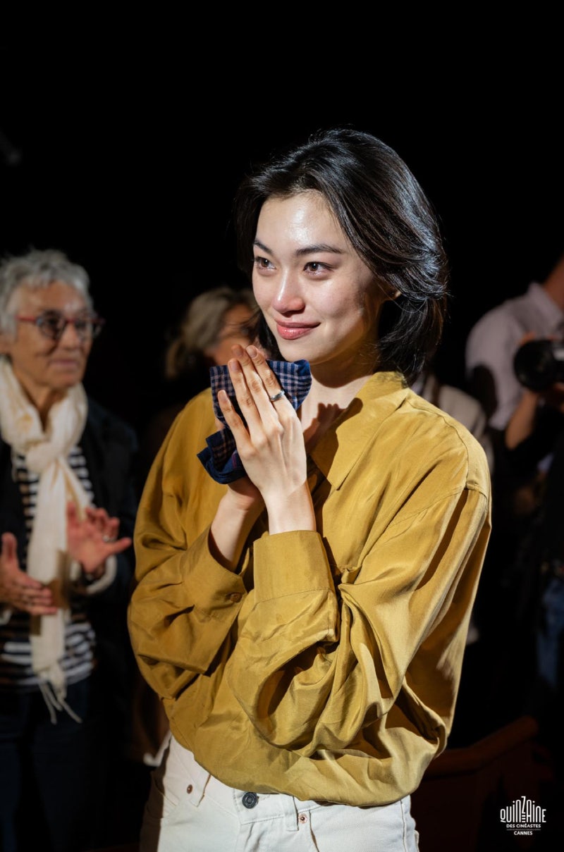 "일주일 전에 완성" 정주리 감독 '도라' 칸 첫 공개, 김도연 안도 사쿠라 무대 인사