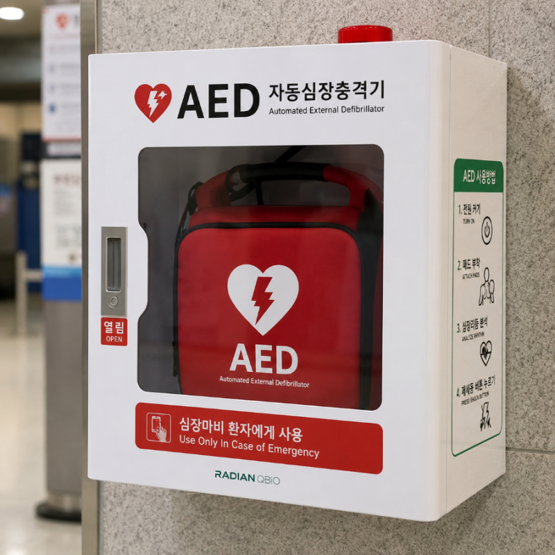 자동심장충격기(AED) 사용법 총정리! 심정지 발생시 생존율 높이는 응급처치 방법