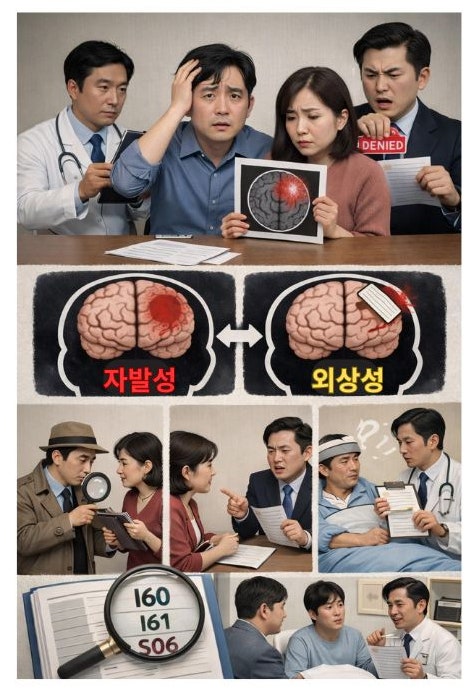 [보험상식] 뇌출혈 진단비 보험금 거절? 분쟁 유형과 질병코드 정리