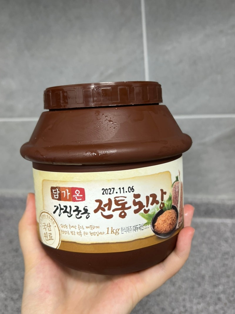 강진군동 전통 된장 (윤주모 비법 된장 구매후기)