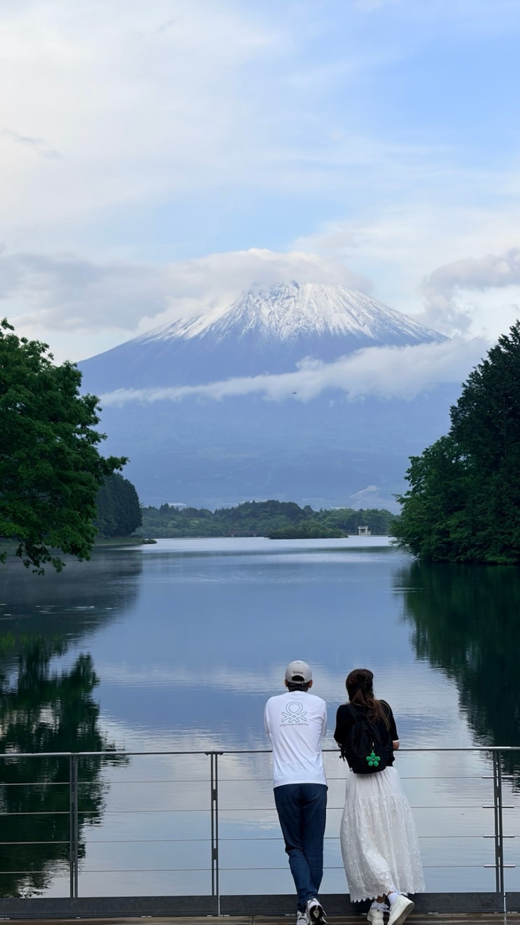  [시즈오카 여행] 타누키 호수(Lake Tanuki)에서 마주한 후지산, 그 압도적인 고요함