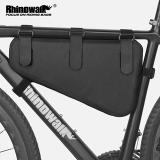  Rhinowalk 4L 방수 자전거 프레임 가방 - 대용량 삼각형 수납 해결사
