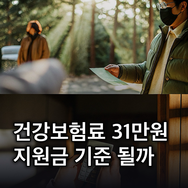  고유가 지원금 기준, 건강보험료 31만원이 정답?