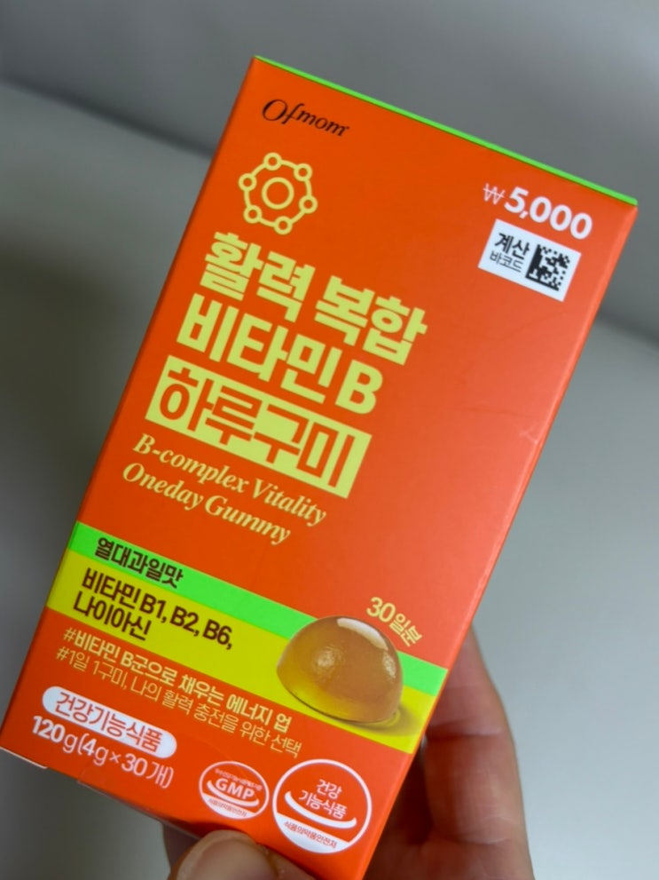  다이소 비타민 오브맘 활력 복합비타민B 하루구미 성분·효능·비교