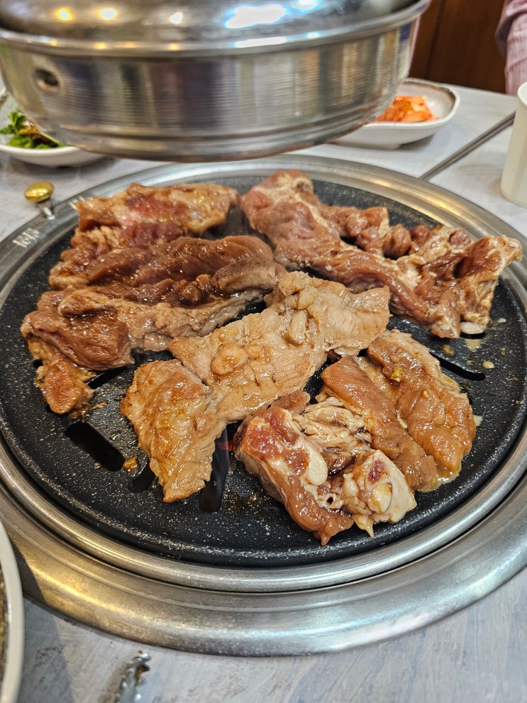  대전 가양동 맛집 희원숯불갈비 착한가격 돼지갈비와 김치칼국수까지