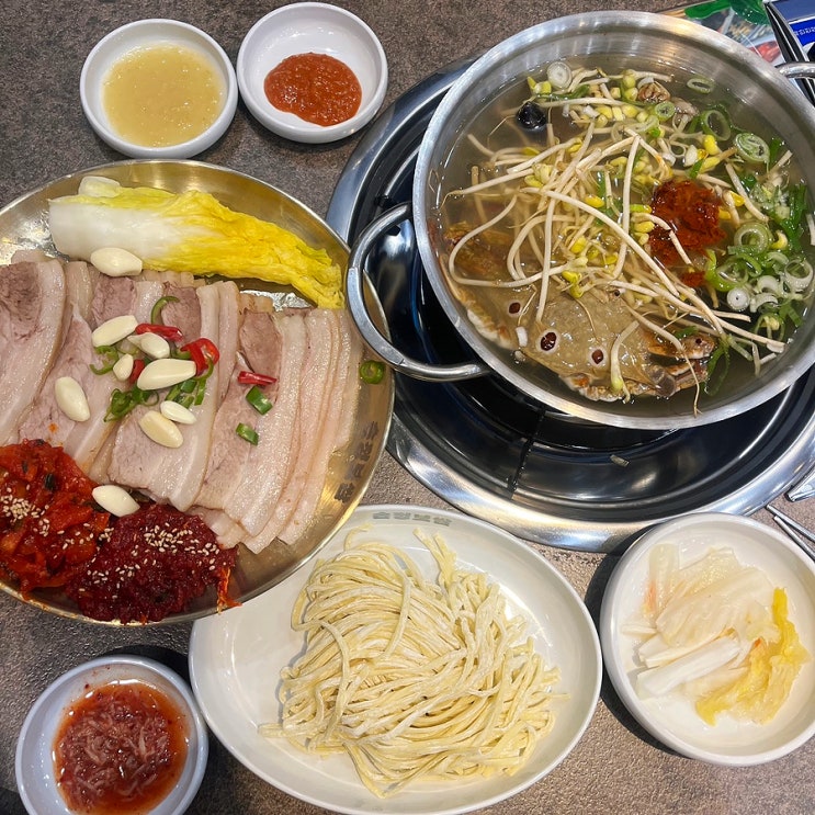 인천송도트리플맛집 손정보쌈 송도트리플스트리트점 가브리살보쌈