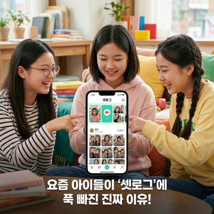  요즘 아이들이 셋로그를 하는 이유가 뭘까