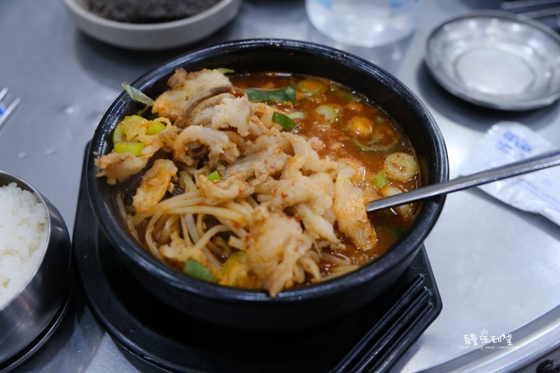 부산 서면 전포동 맛집 가야포차선지국밥 쫄깃 매콤 달콤 수구레국밥이면 한끼 든든